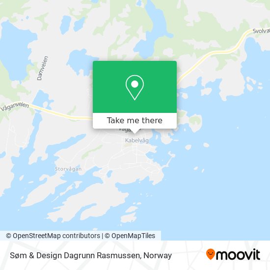 Søm & Design Dagrunn Rasmussen map