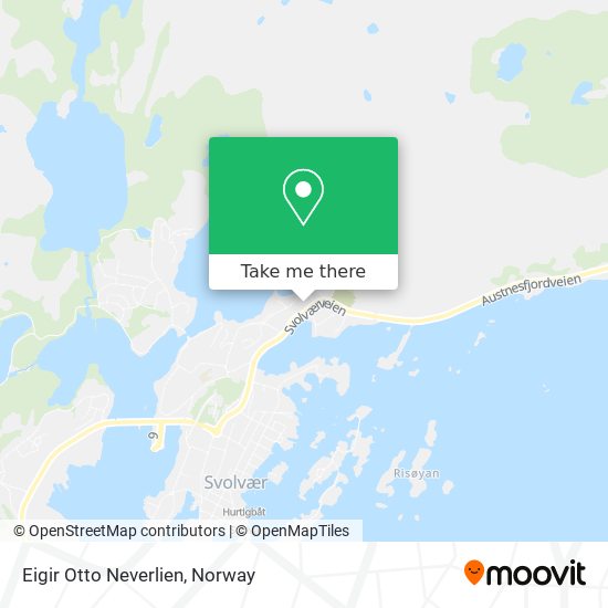 Eigir Otto Neverlien map