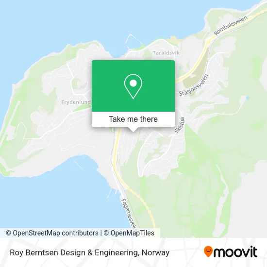 Roy Berntsen Design & Engineering map