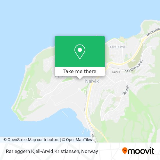 Rørleggern Kjell-Arvid Kristiansen map