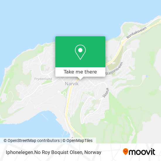 Iphonelegen.No Roy Boquist Olsen map