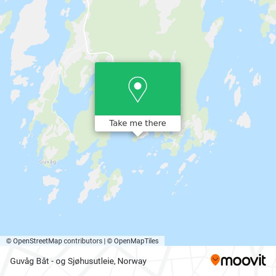 Guvåg Båt - og Sjøhusutleie map
