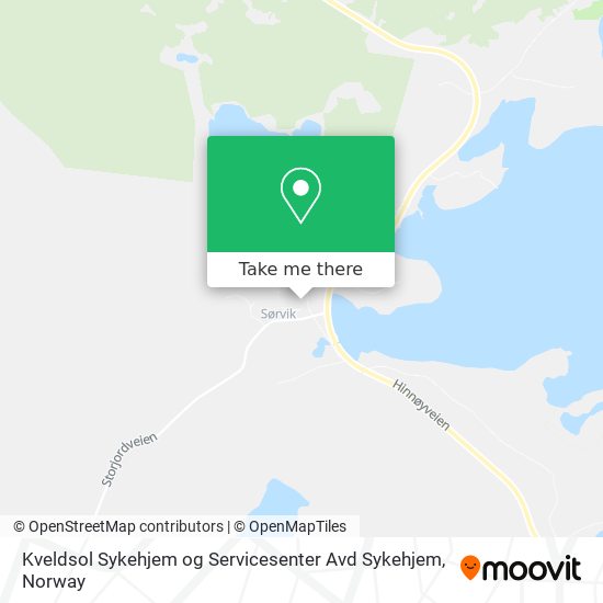 Kveldsol Sykehjem og Servicesenter Avd Sykehjem map