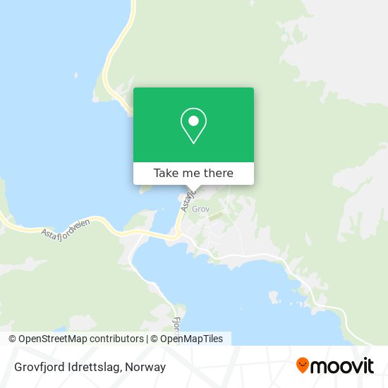 Grovfjord Idrettslag map