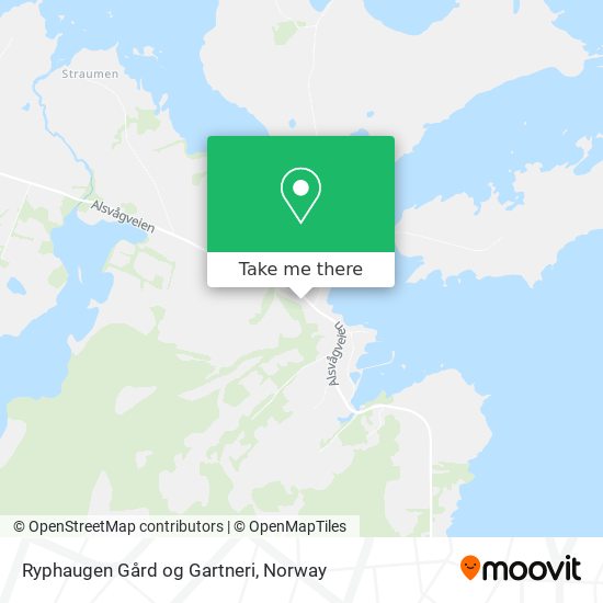 Ryphaugen Gård og Gartneri map