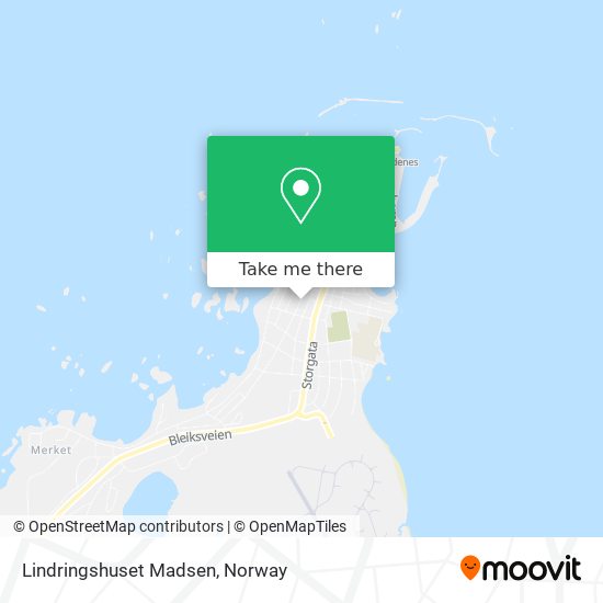 Lindringshuset Madsen map