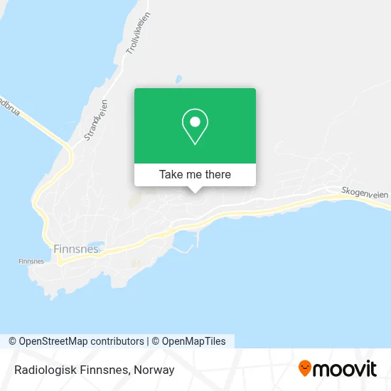 Radiologisk Finnsnes map