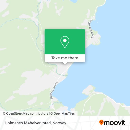 Holmenes Møbelverksted map