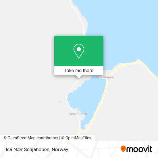 Ica Nær Senjahopen map