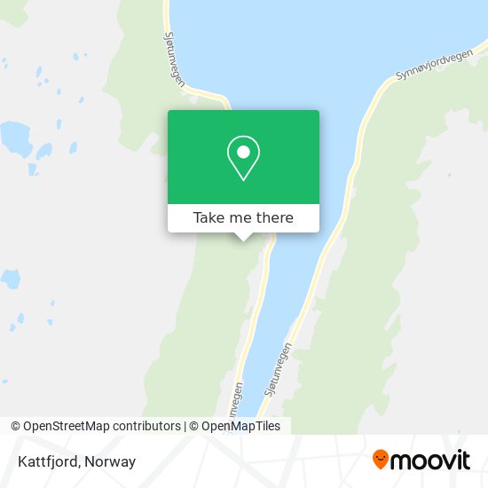 Kattfjord map