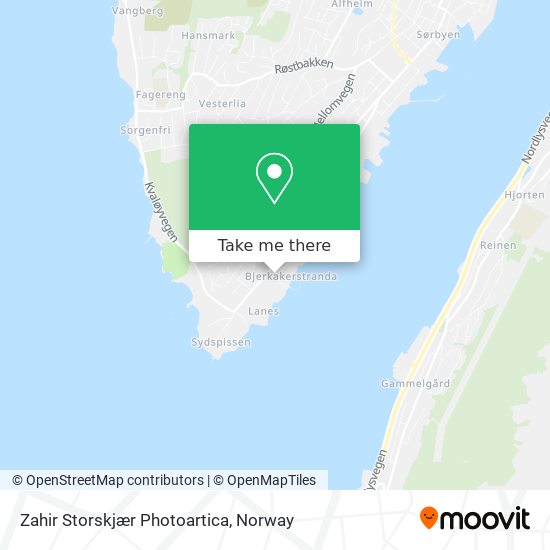 Zahir Storskjær Photoartica map