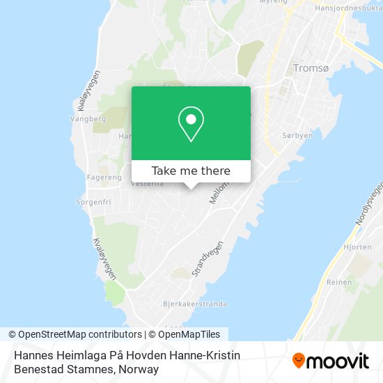 Hannes Heimlaga På Hovden Hanne-Kristin Benestad Stamnes map