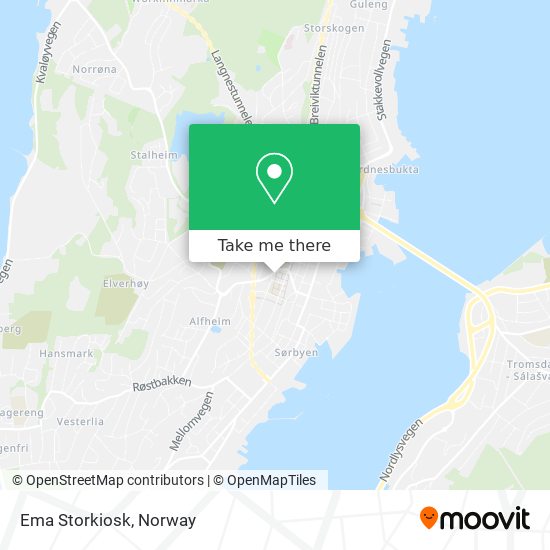 Ema Storkiosk map