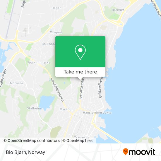 Bio Bjørn map