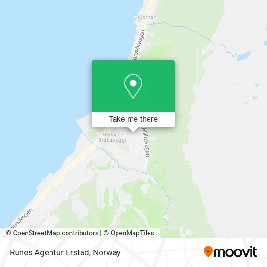 Runes Agentur Erstad map