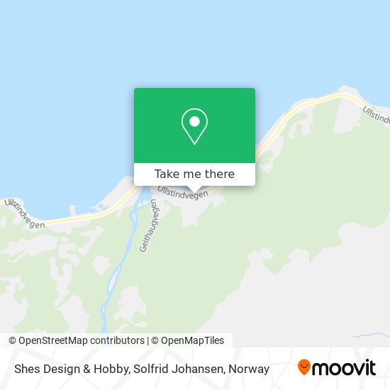 Shes Design & Hobby, Solfrid Johansen map