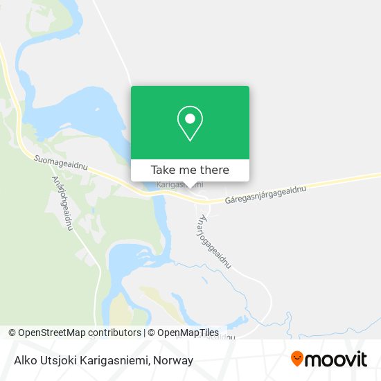Alko Utsjoki Karigasniemi map