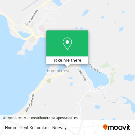 Hammerfest Kulturskole map