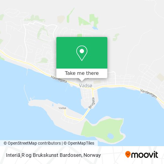 Interiã¸R og Brukskunst Bardosen map