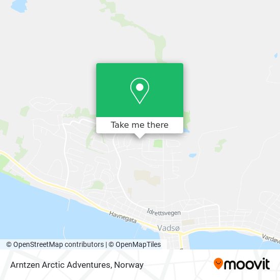 Arntzen Arctic Adventures map