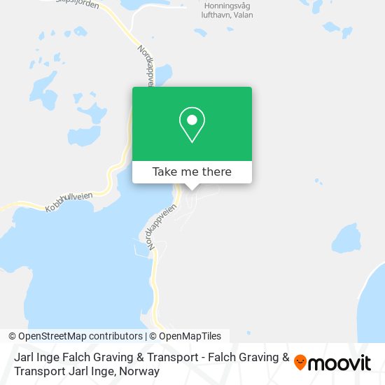 Jarl Inge Falch Graving & Transport - Falch Graving & Transport Jarl Inge map