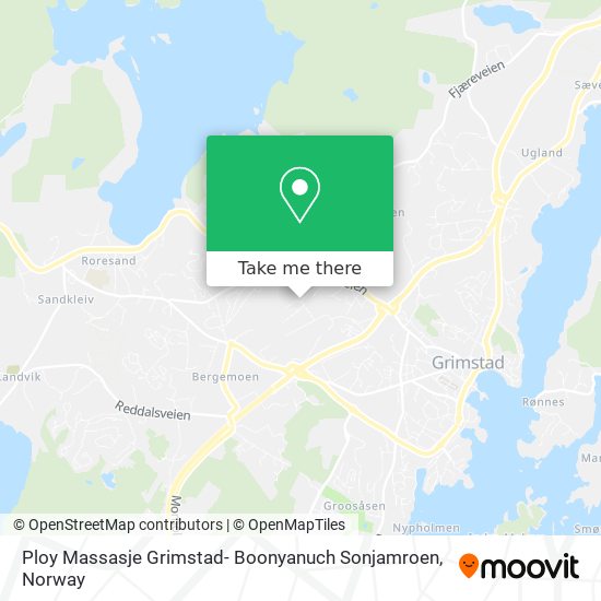 Ploy Massasje Grimstad- Boonyanuch Sonjamroen map