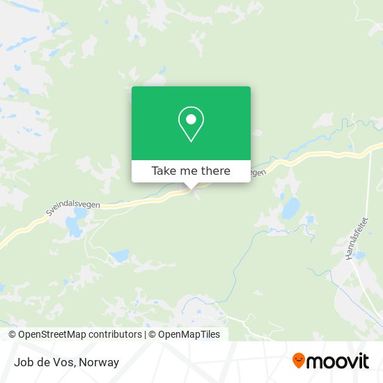 Job de Vos map