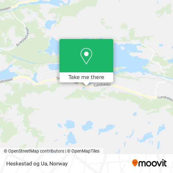 Heskestad og Ua map