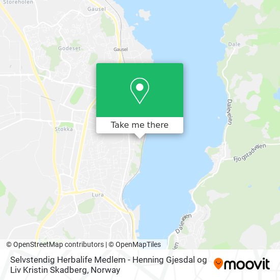 Selvstendig Herbalife Medlem - Henning Gjesdal og Liv Kristin Skadberg map