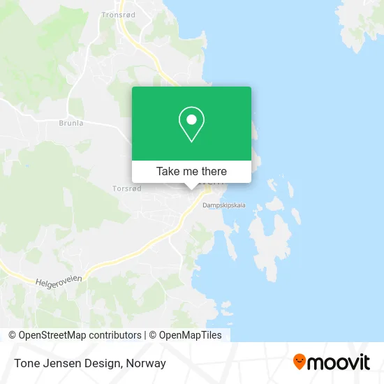 Tone Jensen Design map