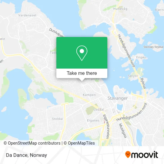 Da Dance map