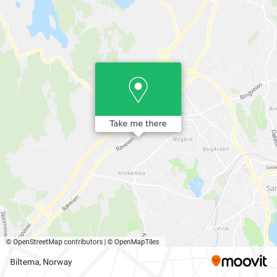 Biltema map