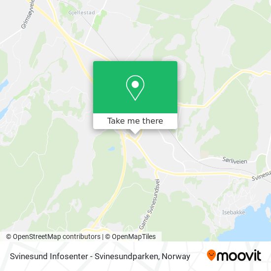 Svinesund Infosenter - Svinesundparken map