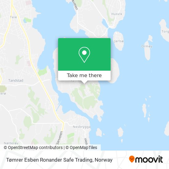 Tømrer Esben Ronander Safe Trading map