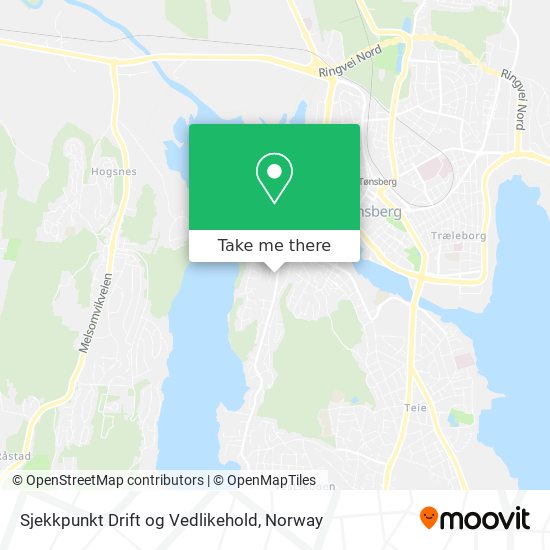 Sjekkpunkt Drift og Vedlikehold map