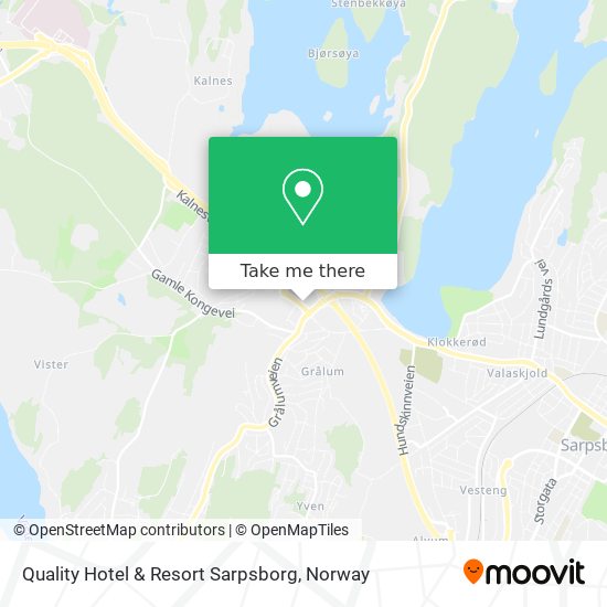 Quality Hotel & Resort Sarpsborg map