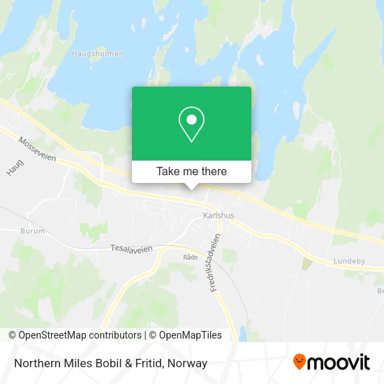 Northern Miles Bobil & Fritid map