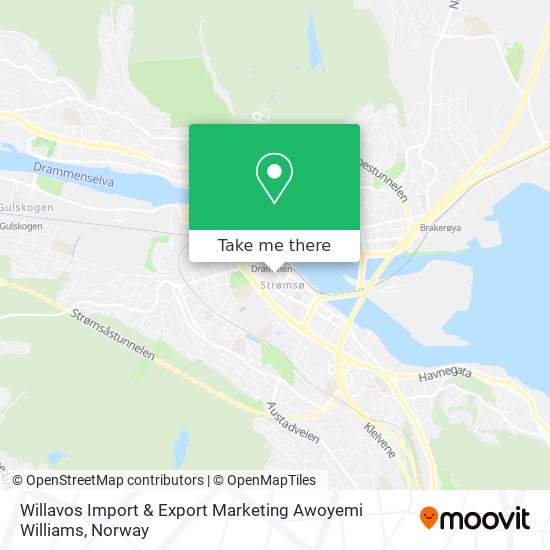 Willavos Import & Export Marketing Awoyemi Williams map