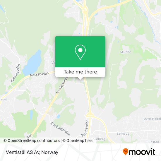 Ventistål AS Av map