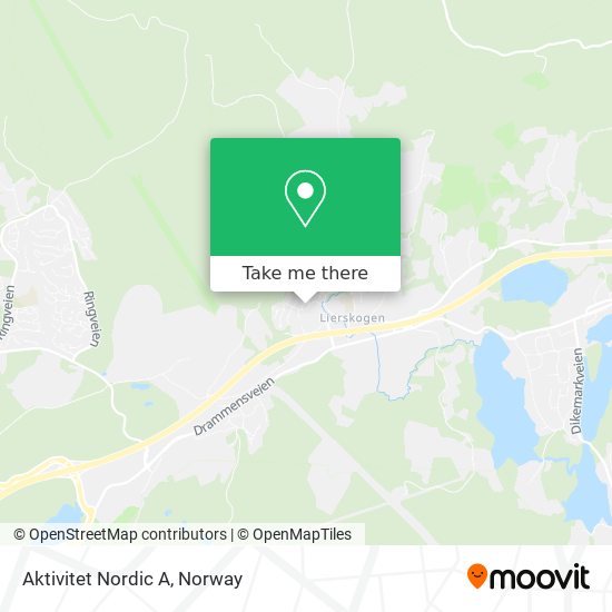 Aktivitet Nordic A map