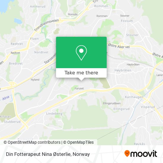 Din Fotterapeut Nina Østerlie map