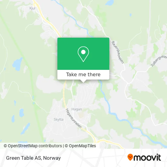 Green Table AS map