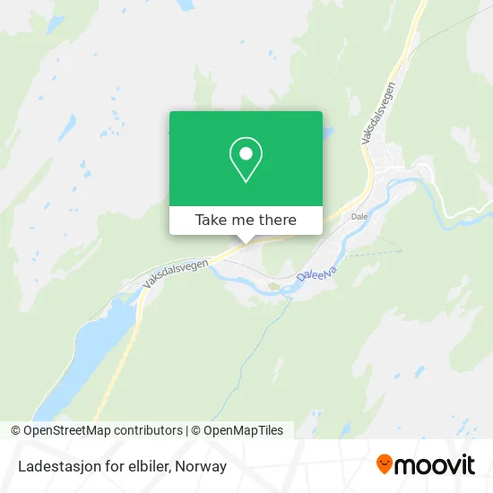 Ladestasjon for elbiler map