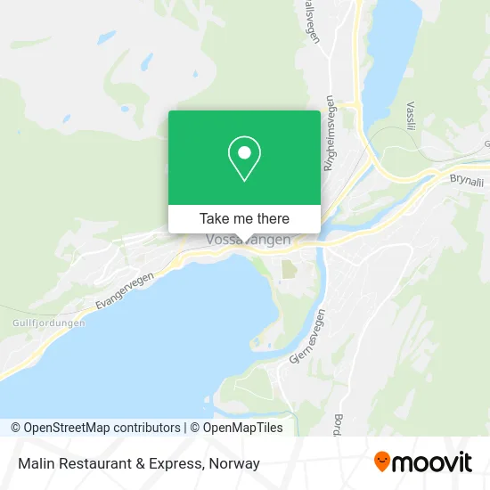 Malin Restaurant & Express map