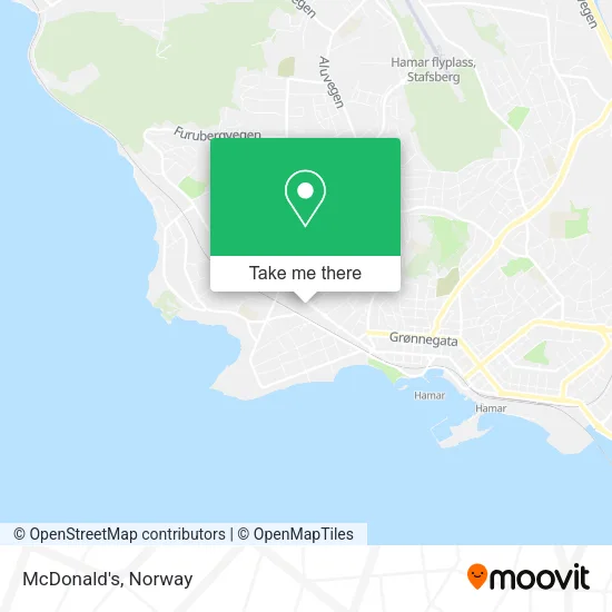 McDonald's map