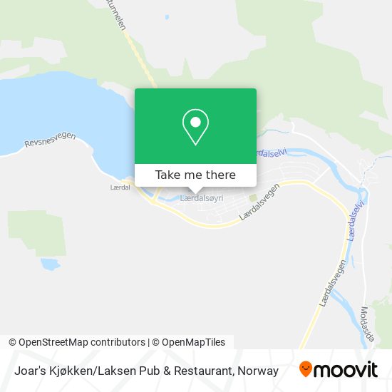 Joar's Kjøkken / Laksen Pub & Restaurant map