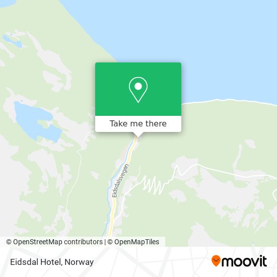 Eidsdal Hotel map