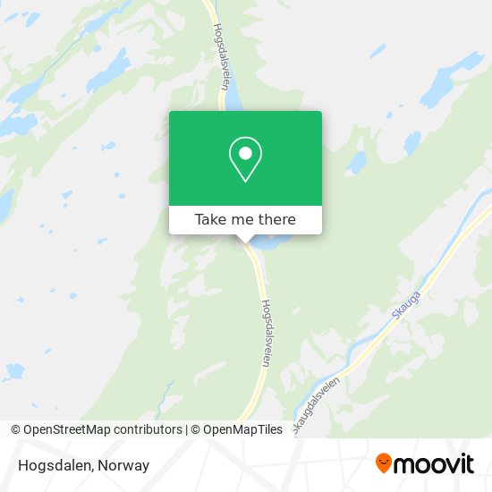 Hogsdalen map