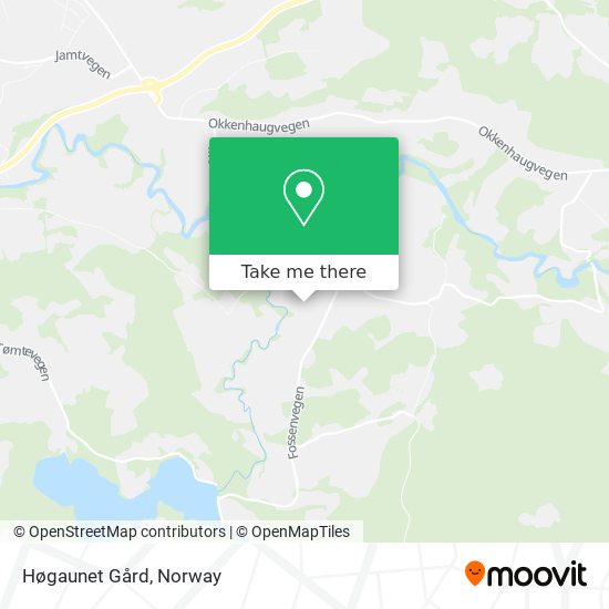 Høgaunet Gård map