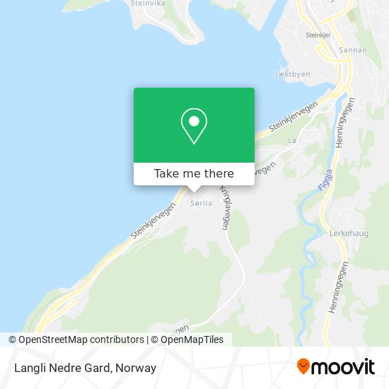 Langli Nedre Gard map